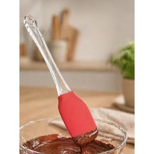 MSP Silikon Spatula Premium Çok Amaçlı Esnek Uçlu Çıkarılabilir Başlıklı Isıya Dayanıklı Pasta Mutfak Sıyırma Kaplama Spatulası