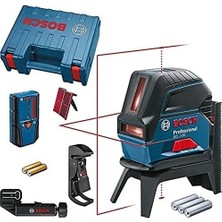 Prime Professional Gcl 2-50 Çapraz Çizgi Lazeri, 50 Metre, Lr6 Lazer Alıcı, Mavi