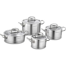 MSP Proline 8 Parça Inox Tencere Seti