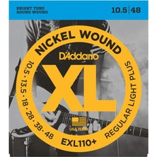 MSP EXL110+ Nickel Wound, Regular Light Plus, 10.5-48 Takım Tel Elektro Gitar Teli .0105-048