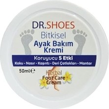 Prime Bitkisel Ayak Bakım Kremi - Ayak Koku Karşıtı Krem 50 Ml. Koruyucu 5 Etki