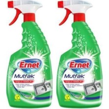 Prime Ernet Süper Likit Mutfak Temizleyici 750 ml Sprey'li (2 Paketi)