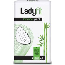 Prime Ladyfit Bambu Normal 24'lü Vegan Ped