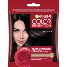 Prime Life Garnier Color Shampoo Retouch Şampuan Kolaylığında Dip Boyası, Siyah 2.0