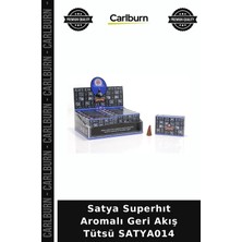 Carlburn Özel Üretim Meditasyon Koku Satya Superhıt Aromalı Geri Akış Tütsü SATYA014