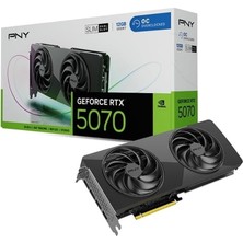 Prime Pny Geforce Rtx 5070 Oc 12GB Dual-Fan Slim Gddr7 192BIT (VCG507012DFSXPB1-O) Gaming (Oyuncu) Ekran Kartı