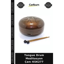 Carlburn Özel Üretim Müzik Aleti Ruhsal Dinlenme Huzur Tongue Drum Meditasyon Çanı KSK277