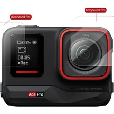 Prime Temperli Cam Ekran Koruyucu Film Kiti Ace/ace Pro Için – Ön Ekran, Arka Ekran ve Lens Koruyucu, 9h Sertlik, 2.5d Kavisli Yüzey