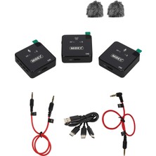 Cm2 Kablosuz Wireless Ikili Kamera Mikrofon (Telefon Bilgisayar Mixer Ses Kartı Kamera)