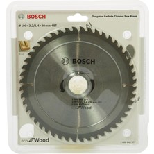 Prime Life Bosch Eco For Wood Daire Testere Bıçağı, 190 * 30 Mm, 48 Diş
