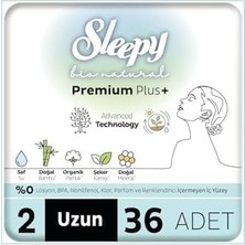 Prime Bio Natural Premium Plus Hijyenik Ped Paket Uzun 36 Adet