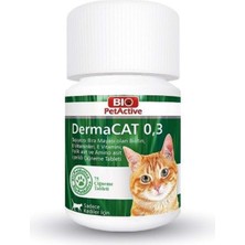 Baron Pet Bio Petactive Dermacat 0,3gr 75 Tablet