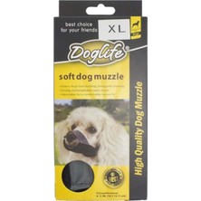 Baron Pet Doglife Köpekler Için Soft Bez Ağızlık Xl