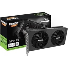 Prime INNO3D RTX5050 8gb X2 128BIT Gddr6 Reflex 2 Ekran Kartı N50502-08D6-174071N