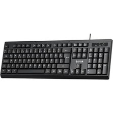 Prime Aula AK205 105 Tuşlu Kablolu Türkçe Q Klavye