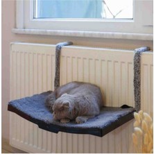 Marka Kolik Kedi Petek Kalorifer Radyatör Yatağı Askılı Kedi Yatağı Hamağı TERASI47X 27,5 cm 18 kg