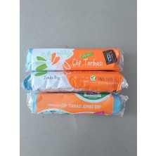 Prime Çöp Poşeti Jumbo Boy J-250 80 * 110 (3 Paket 10 Adetli Toplam 30 Adet) (Farklı Renklerde Olabilir.)