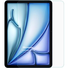 Prime iPad Air 13 2025 (A3268-A3269) Tempered Glass Cam Ekran Koruyucu [ipad Air 13 2025 ile Uyumlu Ekran Koruyucu - Şeffaf]
