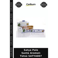 Carlburn Özel Üretim Doğal Meditasyon Huzur Ev Kokusu Satya Palo Santo Aromalı Tütsü SATYA007