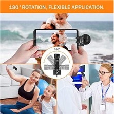 Prime Comica Tip C Akıllı Telefon Mikrofonu, CVM-VS09 Video Kayıt Mikrofonu USB C Akıllı Telefon Için Shotgun Micro Youtube Vlogging Facebook Livestream, Tip C Port Tabletler,, Galaxy,lg Için