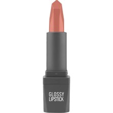 Prime Uzun Süre Kalıcı Yoğun Renk Veren Nemlendirici Parlak Ruj - Glossy Lipstick 304 Nude Apricot