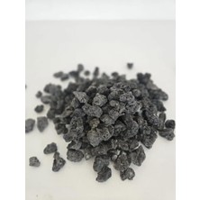 Siyah Pomza Taşı 15-25 mm 10 kg Doğal Dekoratif Bahçe Süs Taşı