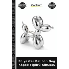 Carlburn Özel Üretim Dekoratif Modern Salon Aksesuar Hediyelik Polyester Balloon Dog Köpek Figürü ALK5445