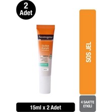 Neutrogena Visibly Clear Sivilce Karşıtı Sos Hızlı Etkili Akne Jeli 15 ml X2