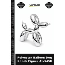 Carlburn Özel Üretim Dekoratif Modern Salon Hediye Aksesuar Polyester Balloon Dog Köpek Figürü ALK5450