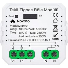 Tek Çıkışlı Akıllı Anahtar(Tuya, Smart Life, Home Assistant, ZIGBEE2MQTT Uyumlu)