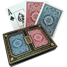 Prime Kem, Poker Boyu, Endeks Kırmızı & Mavi, Çift Deste