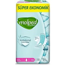 Prime Molped Ultra Hijyenik Ped Ekstra Hijyen Uzun Süper Ekonomik 18 Adet