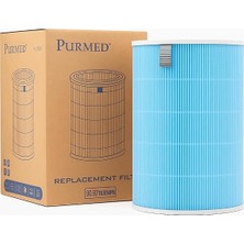 Xiaomi Smart Air Purifier Pro H Uyumlu H13 Hepa + Aktif Karbon Filtre | Rfıd Çipli | Mavi Renk | Yüksek Verimli 3 Katmanlı Filtrasyon