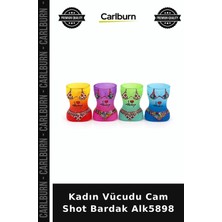 Carlburn Özel Üretim Eğlenceli Parti Tasarım Bar Sunum Kadın Vücudu Cam Shot Bardak ALK5898