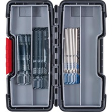 Professional 2607010903 Profesyonel Dekupaj Testere Bıçağı Seti, 1 V, Gri, 30 Adet