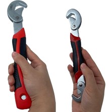 Çok Fonksiyonlu Ergonomik Ayarlanabilir Büyük Küçük Akıllı Pense Anahtar 2li Set