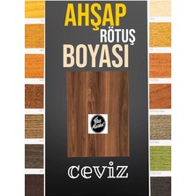 Market Ahşap Rötuş Boyası, Ceviz, 25ML, Fırçalı Cam Şişe