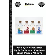 Carlburn Özel Üretim Koleksiyon Hediye Batmayan Karekterler Figür Spiderman, Kapibara, Stitch, Minion ALK5275