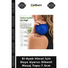 Carlburn Özel Üretim Fizik Tedavi Rahatlama El-Ayak-Vücut Için Duyu Uyarıcı Dikenli Masaj Topu-7.5cm