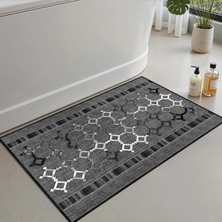 Monnhein Banyo Paspası, Yumuşak Banyo Halısı, Kaymaz Dot Tabanlı, Su Emici, Makinede Yıkanabilir - 60 x 100 cm