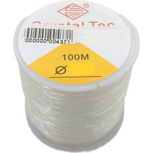 mm Şeffaf Eesnek Misina Ip (100 Metre) (1 Mm)