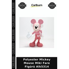 Carlburn Özel Üretim Dekoratif Figür Masaüstü Hediyelik Süs Polyester Mickey Mouse Miki Fare Figürü ALK5314