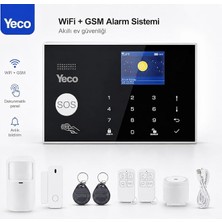 Sas-10 Akıllı Alarm Sistemi – Wifi, Tuya Uyumlu, Mobil Kontrollü
