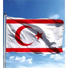 Prime Zc Bayrak Kıbrıs Milli Gönder Bayrağı 70X105 cm Raşel Dijital Baskı