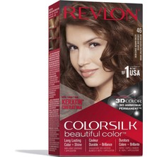 4 Adet Revlon Colorsilk Beautiful Color Saç Boyası 46 Sıcak Kestane