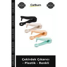 Carlburn Özel Üretim Pratik Mutfak Meyve Aparat Çekirdek Çıkarıcı - Plastik - Renkli
