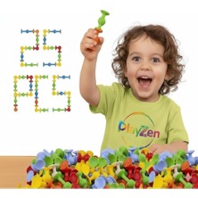 Vakum Molekül 25 Parça Yapı Taşları – Fidget & Duyusal Eğitici Oyuncak (3 Yaş+)