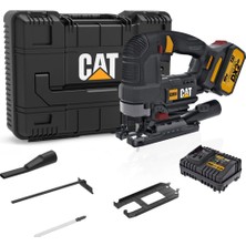 Ms Cat DX51 18VOLT/4.0AH Li-Ion Tek Akülü Profesyonel Kömürsüz Dekupaj Testere