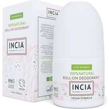 Doğal Roll On Deodorant Kadınlar Için Ter Kokusu Önleyici Lekesiz 50 ml