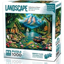 Ms 1000 Parçalık Iç Huzurun Yansıması Manzara Puzzle - 20856 - Serdar Karataş